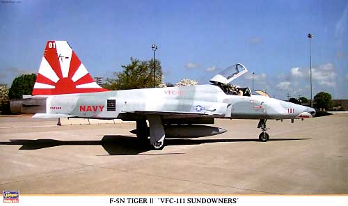 F-5N タイガー2 VFC-111 サンダウナーズ プラモデル (ハセガワ 1/32 飛行機 限定生産 No.08182) 商品画像