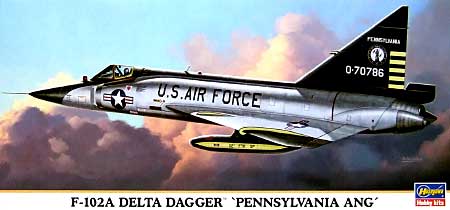 F-102A デルタダガー ペンシルバニアANG プラモデル (ハセガワ 1/72 飛行機 限定生産 No.00891) 商品画像