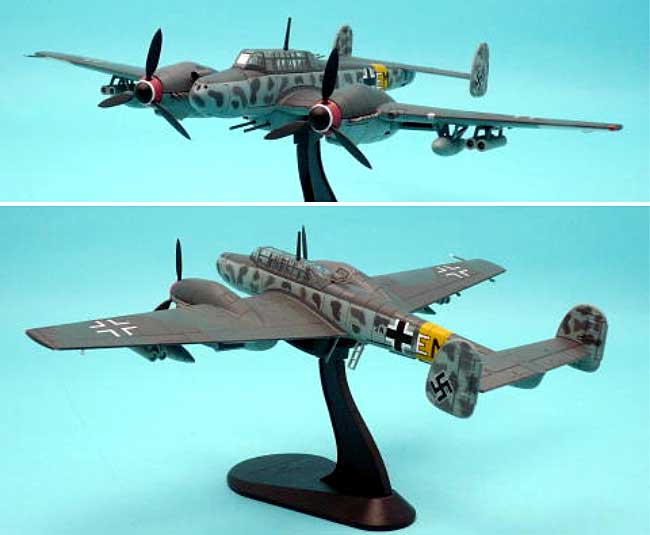 メッサーシュミット Bf-110 G-2/R3 本土防空戦 完成品 (ホビーマスター 1/72 エアパワー シリーズ （レシプロ） No.HA1801) 商品画像_2