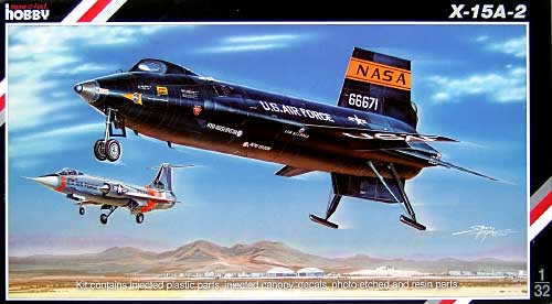 X-15A-2 プラモデル (スペシャルホビー 1/32 エアクラフト No.32022) 商品画像