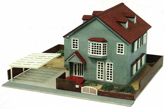 現代住宅 E プラモデル (トミーテック 建物コレクション （ジオコレ） No.213949) 商品画像_1