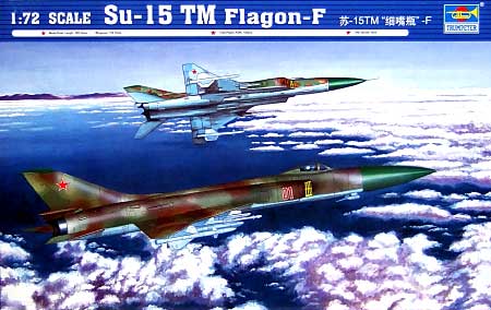 Su-15 TM フラゴンF プラモデル (トランペッター 1/72 エアクラフトシリーズ No.01623) 商品画像