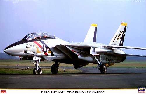 F-14A トムキャット VF-2 バウンティハンターズ プラモデル (ハセガワ 1/48 飛行機 限定生産 No.09797) 商品画像