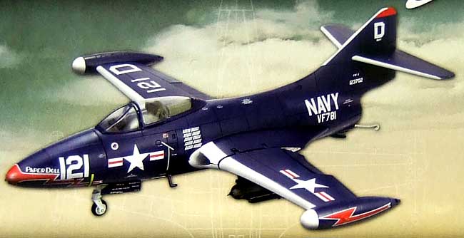 F9F-2 パンサー VF-781 完成品 (ホビーマスター 1/72 エアパワー シリーズ （ジェット） No.HA7201) 商品画像_1