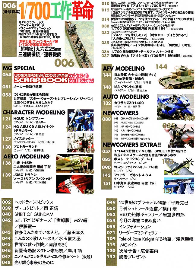 モデルグラフィックス 2008年10月号 雑誌 (大日本絵画 月刊 モデルグラフィックス No.287) 商品画像_1