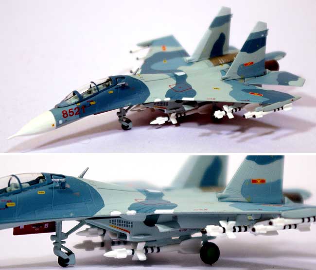 スホーイ Su-27UB ベトナム空軍 第370飛行隊 ファンラン空軍基地 #8521 完成品 (ホーガンウイングス M-SERIES No.6023) 商品画像_1