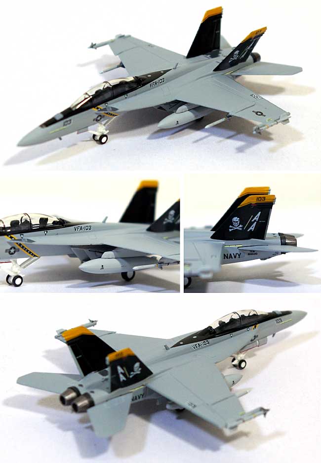 F/A-18F スーパーホーネット アメリカ空軍 VFA-103 ジョリー・ロジャース CVW-17 AA103 完成品 (ホーガンウイングス M-SERIES No.6009) 商品画像_1