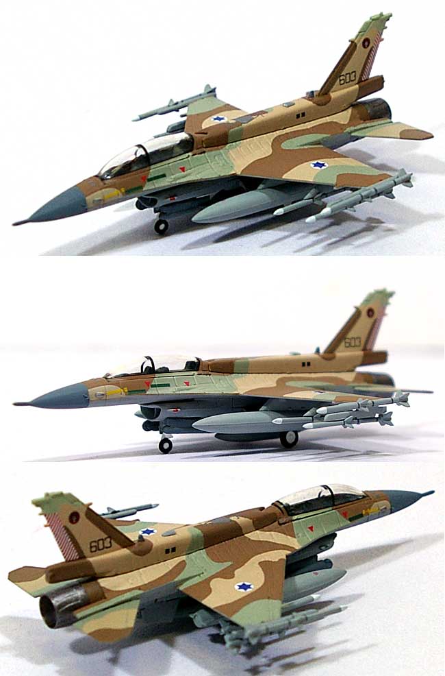 F-16D ファイティングファルコン イスラエル空軍 第101飛行隊 ハルツァー空軍基地 #603 完成品 (ホーガンウイングス M-SERIES No.6061) 商品画像_1