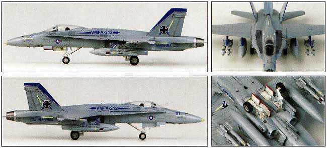 F/A-18C ホーネット プラモデル (アカデミー 1/72 Scale Aircrafts No.12411) 商品画像_2