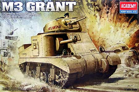 M3 グラント中戦車 プラモデル (アカデミー 1/35 Armors No.13212) 商品画像