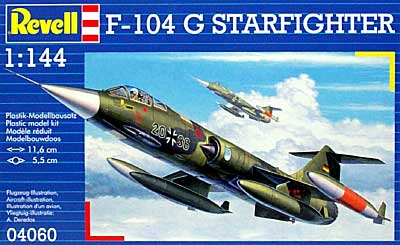 F-104G スターファイター プラモデル (レベル 1/144 飛行機 No.04060) 商品画像