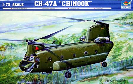 CH-47A チヌーク プラモデル (トランペッター 1/72 エアクラフト プラモデル No.01621) 商品画像