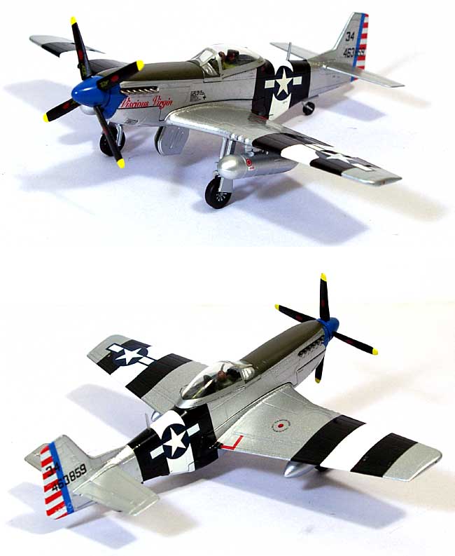 P-51D マスタング 39th FS 35th FG 5th AF 完成品 (ウイッティ・ウイングス 1/72 スカイ ガーディアン シリーズ （レシプロ機） No.74527) 商品画像_1