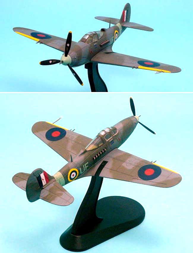 AH601(P-39） エアラコブラ イギリス空軍 完成品 (ホビーマスター 1/72 エアパワー シリーズ （レシプロ） No.HA1703) 商品画像_2