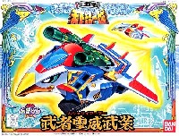 バンダイ SDガンダム　BB戦士 武者璽威武装 (ムシャジーアーマー）