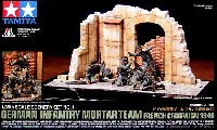 タミヤ 1/35 情景セット ドイツ迫撃砲チーム フランス戦線 1940