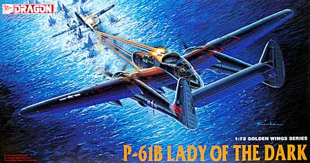 P-61B レディ オブ ザ ダーク プラモデル (ドラゴン 1/72 Golden Wings Series No.5017) 商品画像