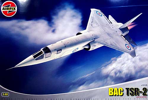 BAC TSR-2 (限定生産） プラモデル (エアフィックス 1/48 ミリタリーエアクラフト No.10105) 商品画像