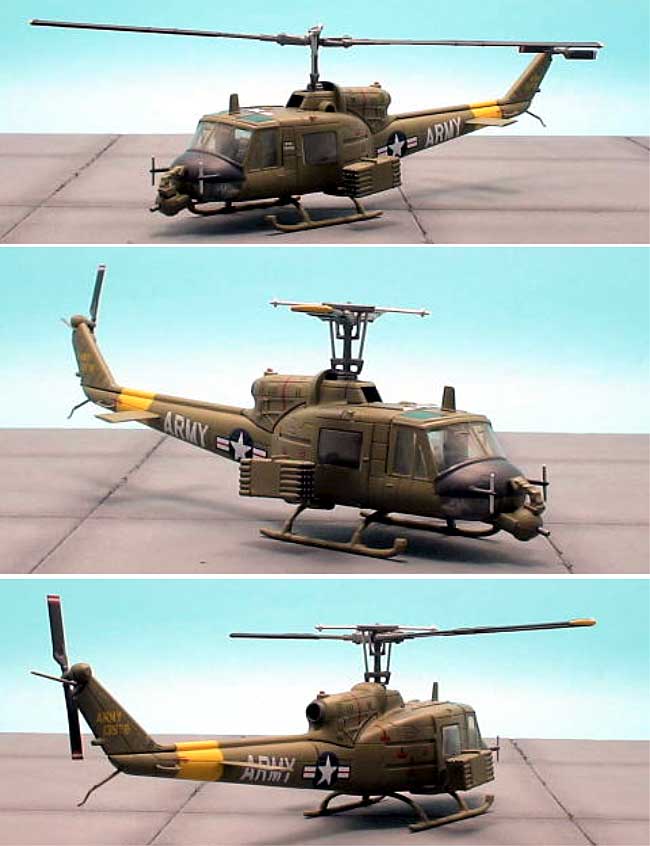 UH-1B アメリカ陸軍 ヘビー・ホグ 完成品 (ホビーマスター 1/72 エアパワー シリーズ （ヘリコプター） No.HH1001) 商品画像_2
