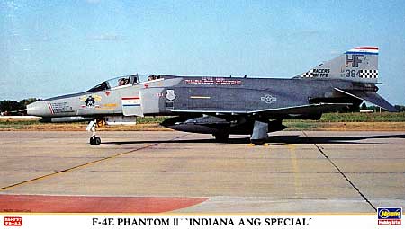 F-4E ファントム 2  インディアナANG スペシャル プラモデル (ハセガワ 1/72 飛行機 限定生産 No.00895) 商品画像