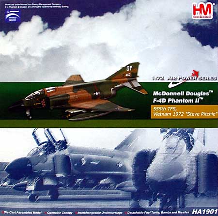 F-4D ファントム 2 ミグ・キラー 完成品 (ホビーマスター 1/72 エアパワー シリーズ （ジェット） No.HA1901) 商品画像