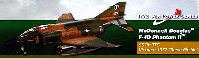 F-4D ファントム 2 ミグ・キラー 完成品 (ホビーマスター 1/72 エアパワー シリーズ （ジェット） No.HA1901) 商品画像_1