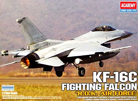 KF-16 ファイティングファルコン (韓国空軍Ver.） プラモデル (アカデミー 1/72 Aircrafts No.12418) 商品画像