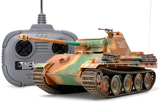 ドイツ戦車 パンサー G 後期型 (4chユニット付） プラモデル (タミヤ 1/35 ラジオコントロールタンクシリーズ No.48205) 商品画像_1