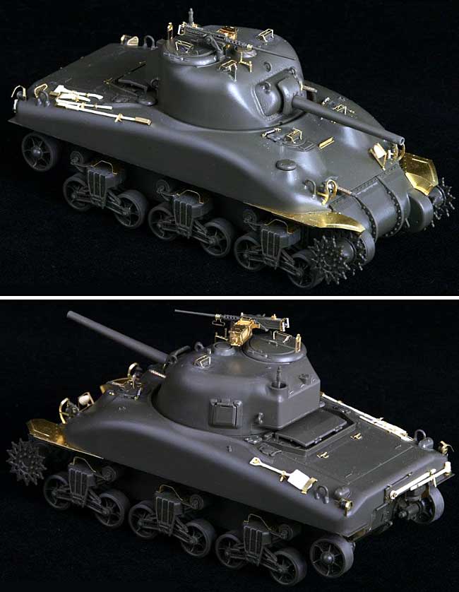 WW2 アメリカ M4A1 中期型用 エッチング (ボイジャーモデル 1/35 AFV用エッチングパーツ No.PE35208) 商品画像_2