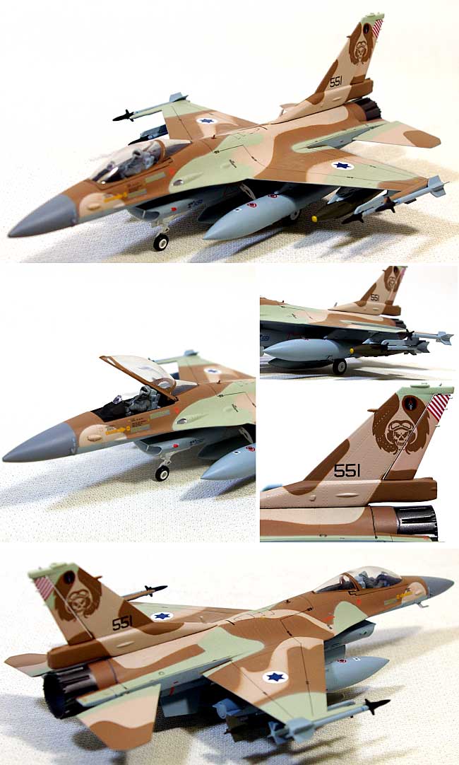 F-16C ファイティング ファルコン イスラエル国防軍 101 Sqn 完成品 (ウイッティ・ウイングス 1/72 スカイ ガーディアン シリーズ （現用機） No.74529) 商品画像_1
