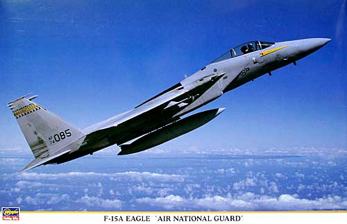 F-15A イーグル エアー ナショナル ガード プラモデル (ハセガワ 1/48 飛行機 限定生産 No.09808) 商品画像