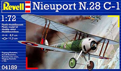 ニューポール N.28 C-1 プラモデル (レベル 1/72 飛行機 No.04189) 商品画像