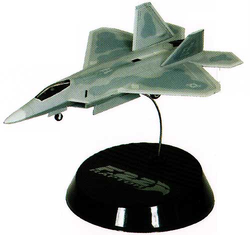 F-22 ラプター プラモデル (童友社 1/144 現用機コレクション DX No.001) 商品画像_1