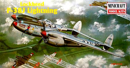 P-38J ライトニング プラモデル (ミニクラフト 1/48 航空機プラスチックモデルキット No.11625) 商品画像