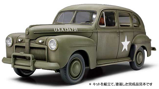 アメリカ陸軍 1942年型 スタッフカー プラモデル (タミヤ 1/48 ミリタリーミニチュアシリーズ No.059) 商品画像_3