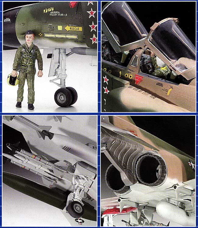 F-4C/D ファントム 2 プラモデル (レベル 1/48 飛行機モデル No.04583) 商品画像_1