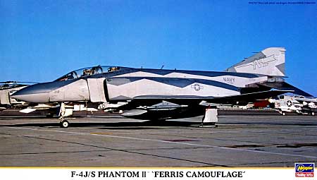 F-4J/S ファントム 2 フェリス カムフラージュ プラモデル (ハセガワ 1/72 飛行機 限定生産 No.00911) 商品画像
