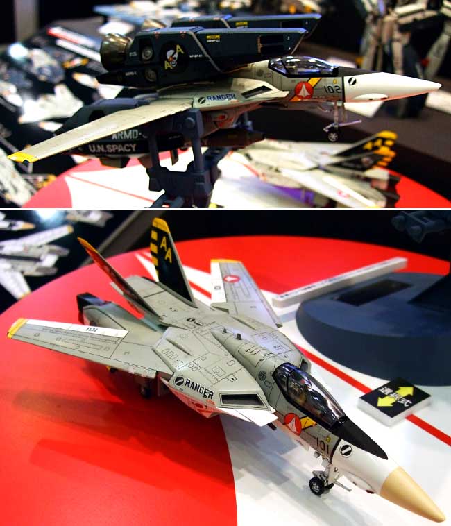 VF-1J スーパー/ストライク バルキリー SVF-41 ブラックエイセス プラモデル (ハセガワ マクロスシリーズ No.65782) 商品画像_2