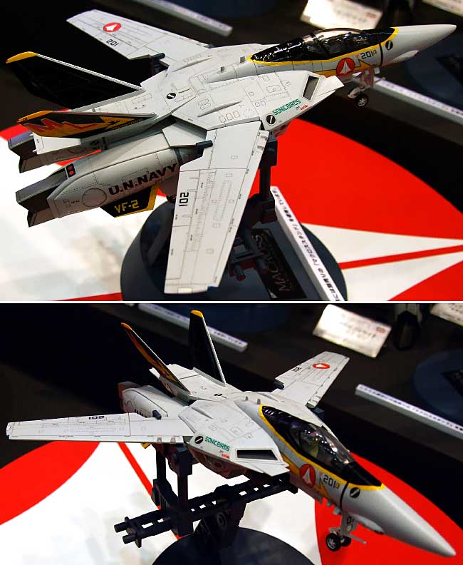 VF-1A バルキリー VF-2 ソニックバーズ プラモデル (ハセガワ マクロスシリーズ No.65781) 商品画像_1