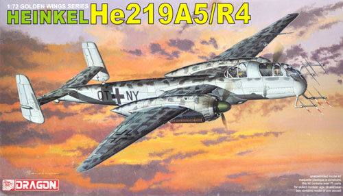 ハインケル He219A-5/R4 プラモデル (ドラゴン 1/72 Golden Wings Series No.5041) 商品画像