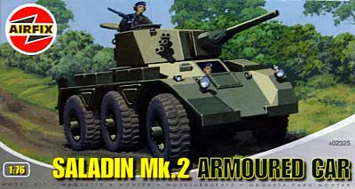 サラディン Mk.2 装甲車 プラモデル (エアフィックス 1/76 AFV No.02325) 商品画像