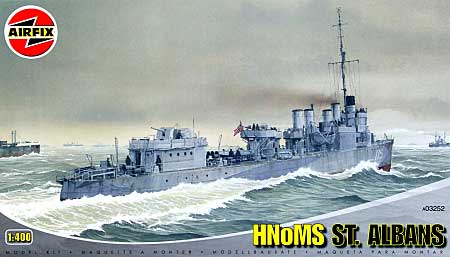 HNoMS 駆逐艦 セント・オールバンズ プラモデル (エアフィックス Launches ＆ Ships No.03252) 商品画像
