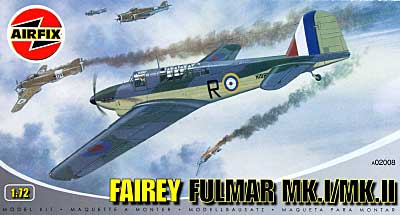 フェアリー フルマー Mk.1/Mk.2 プラモデル (エアフィックス 1/72 ミリタリーエアクラフト No.A02008) 商品画像