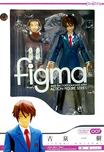 古泉一樹 制服ver. (涼宮ハルヒの憂鬱） フィギュア (マックスファクトリー figma （フィグマ） No.007) 商品画像