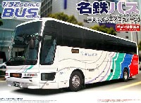 アオシマ 1/32 バスシリーズ 名鉄バス (三菱ふそうエアロクイーン 1）(高速）