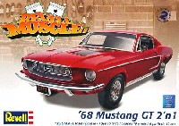 レベル カーモデル '68 マスタング GT 2'in1 (レベル マッスル）