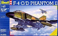 レベル 1/48 飛行機モデル F-4C/D ファントム 2