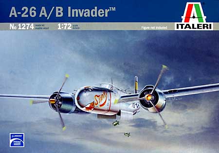 ダグラス A-26 A/B インベーダー プラモデル (イタレリ 1/72 航空機シリーズ No.1274) 商品画像