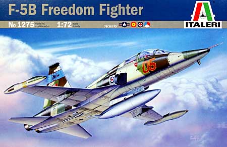 ノースロップ F-5B フリーダムファイター プラモデル (イタレリ 1/72 航空機シリーズ No.1275) 商品画像
