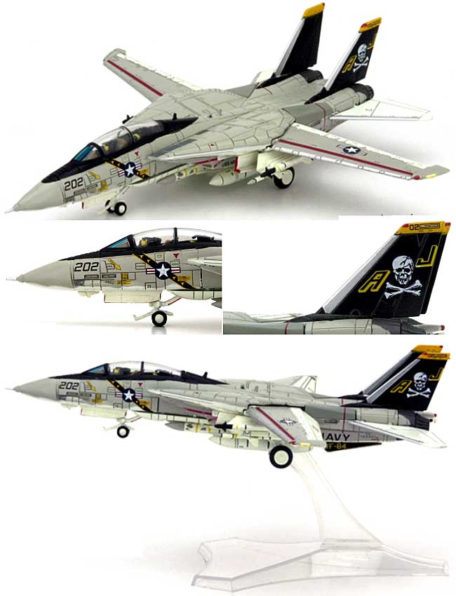 Ｆ-14A トムキャット VF-84 ジョリーロジャース AJ202 1978 完成品 (センチュリー ウイングス 1/144 ダイキャストモデル エアプレーン No.589711) 商品画像_2